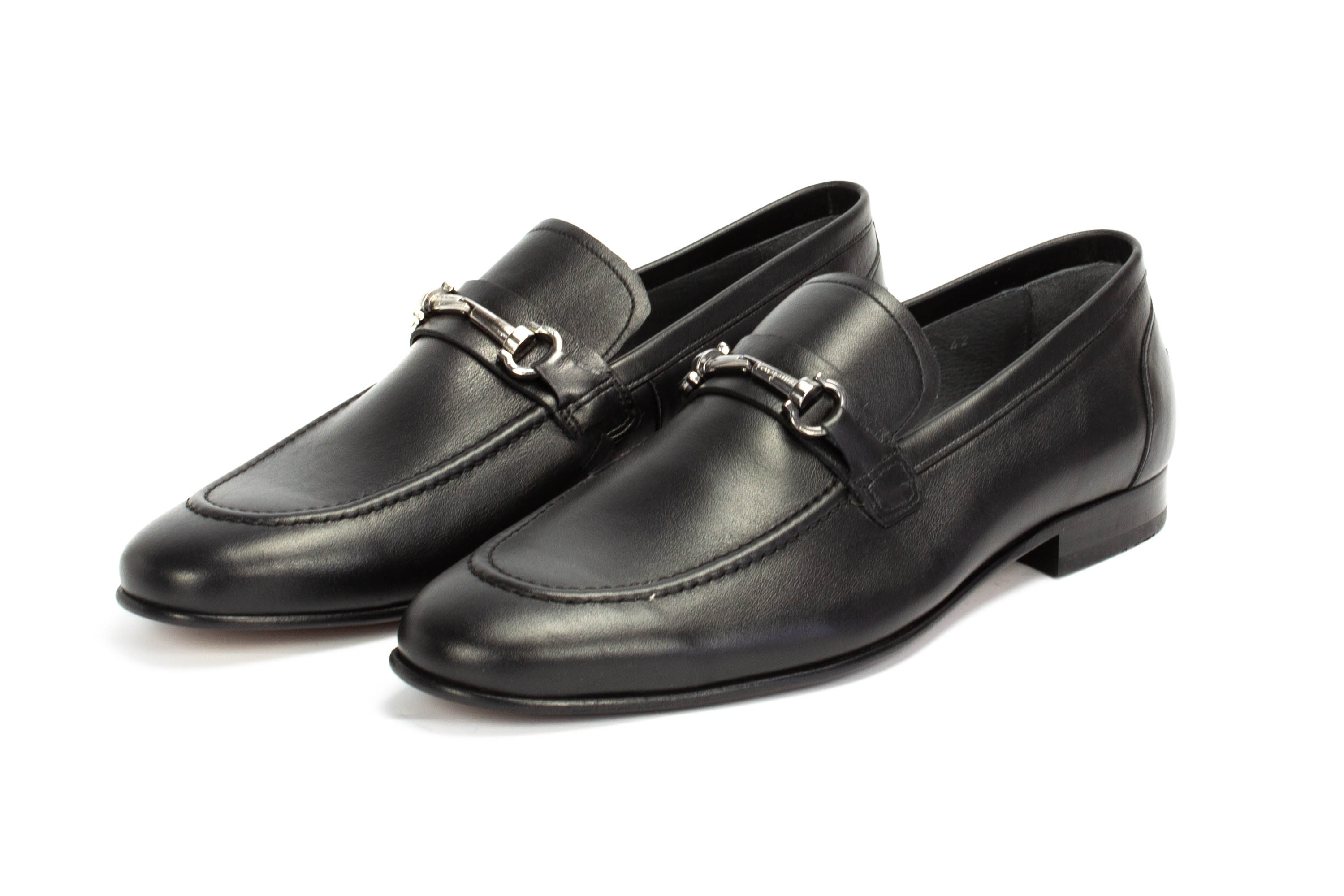 496-schwarz-2 Slipper Herrenschuhe Patrick schwarz Nappa