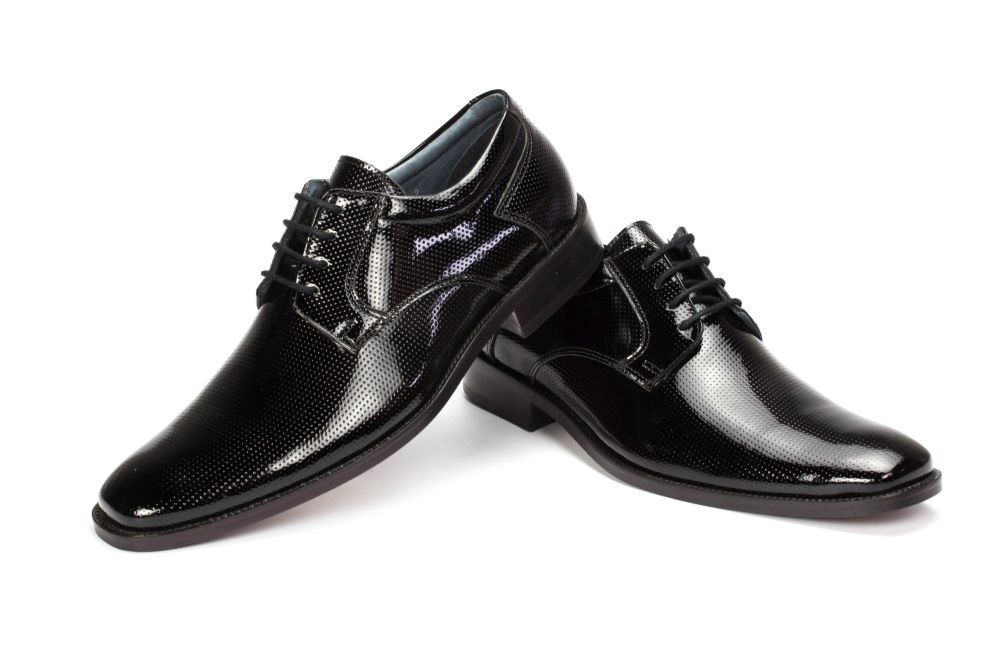 402-grafitschwarz-3 Derbyschuhe Lucien-LS graphitschwarz perforiert