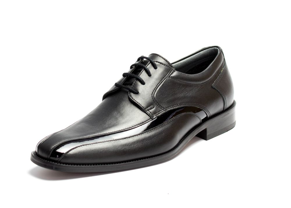 Derby Herrenschuhe Nebula schwarz