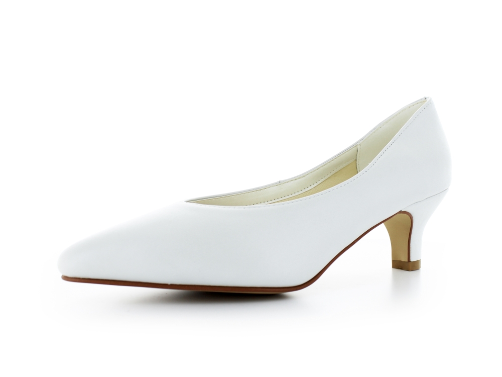 Brautschuhe Finja weiß Leder