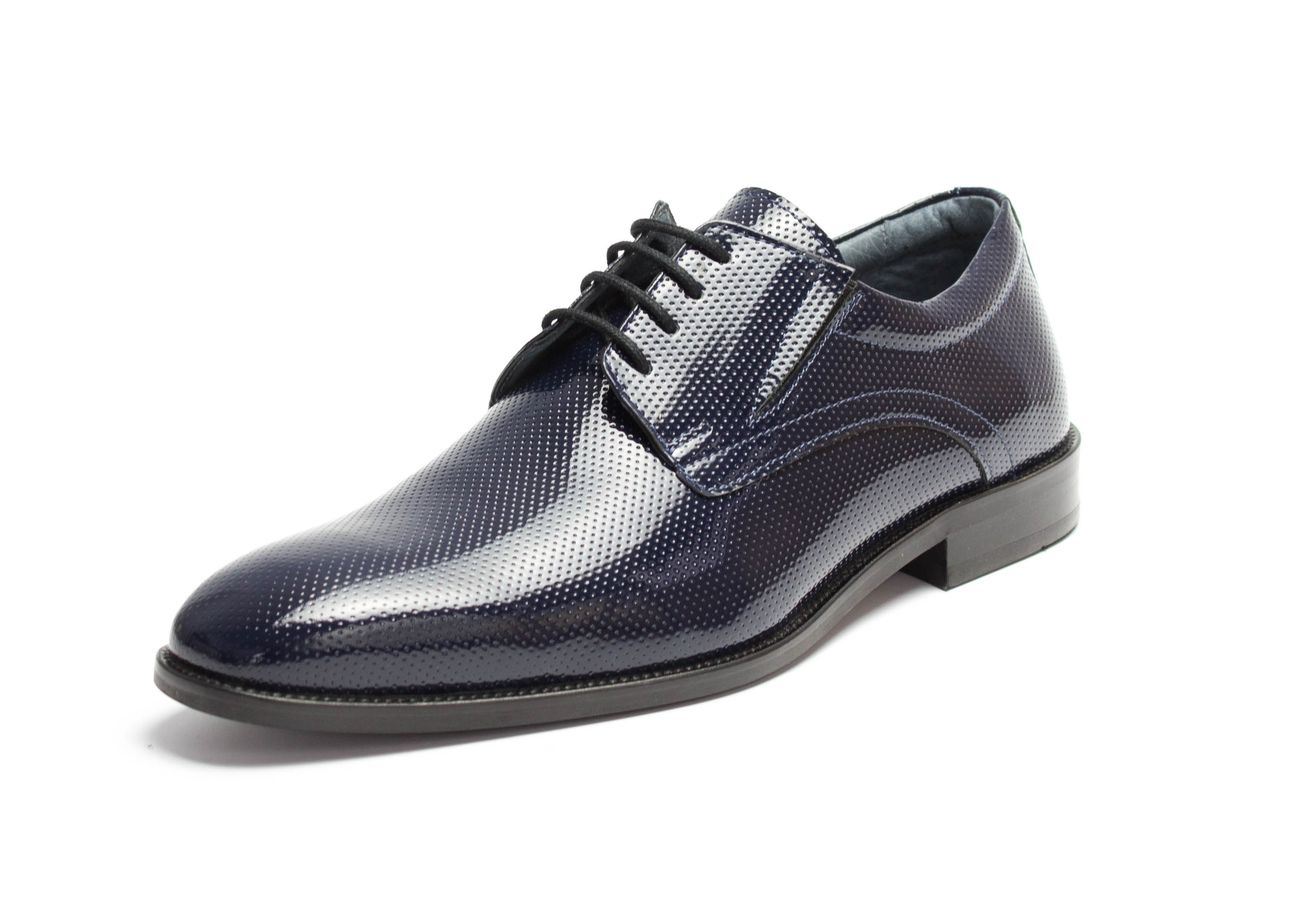 495-royalblau-6 Derbyschuhe Ace-TS royalblau perforiert