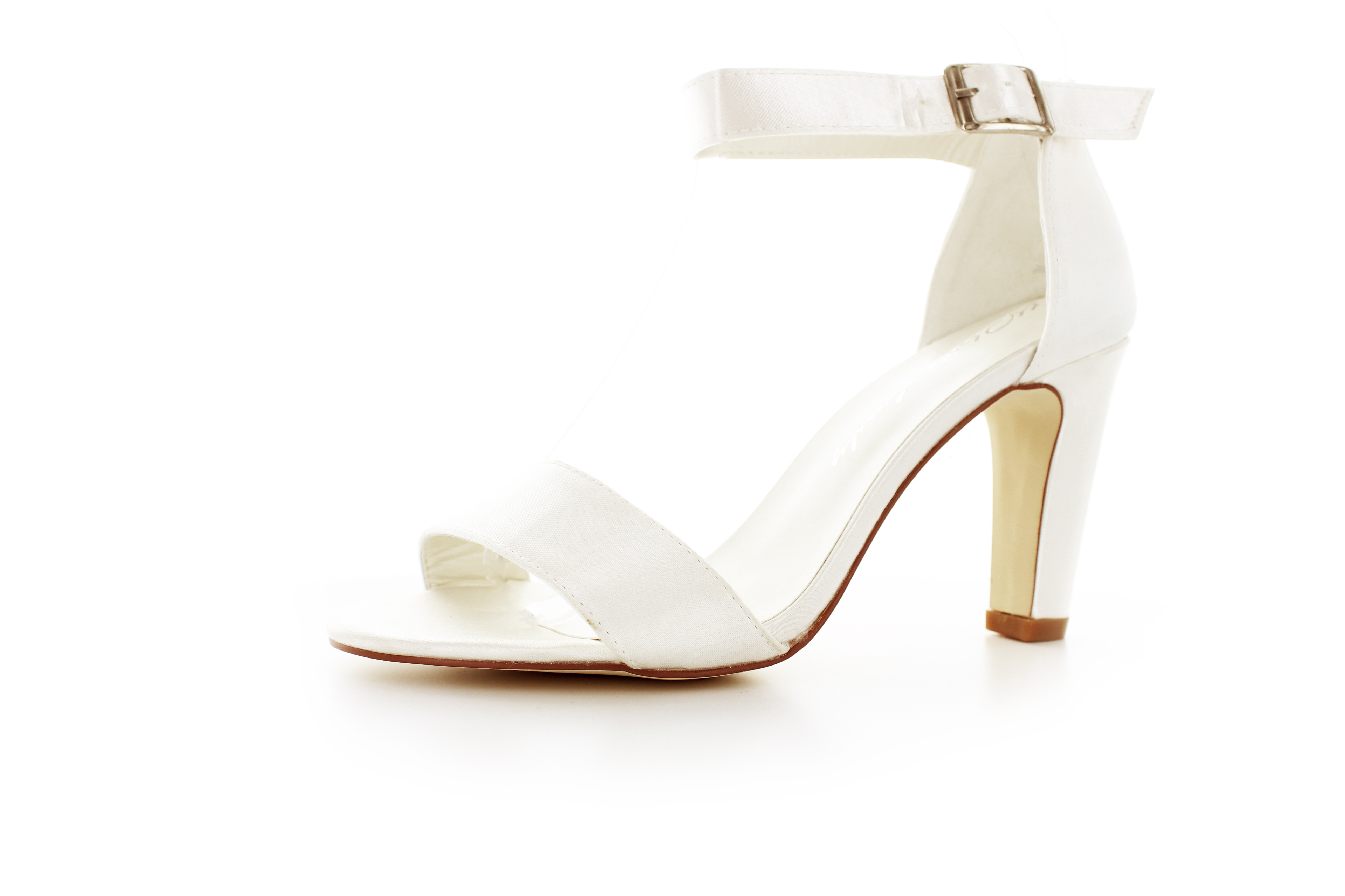 887-ivory Braut Sandalette Nala ivory Satin