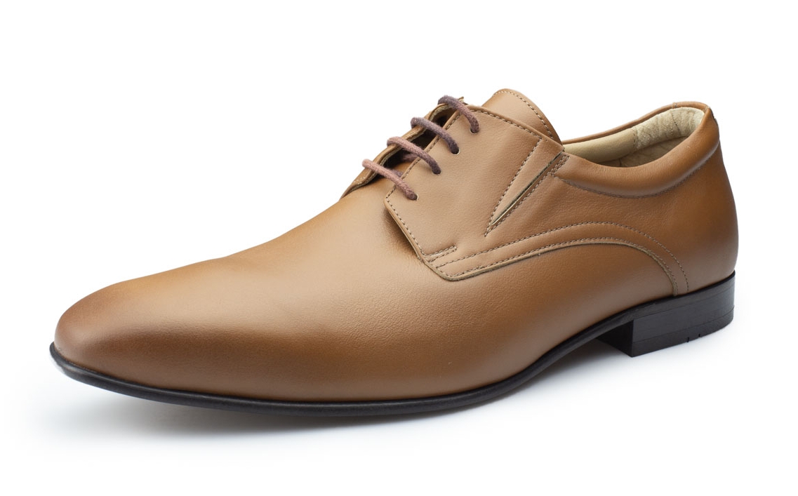 495-cognac_1 Derbyschuhe Ace-LS cognac Nappaleder