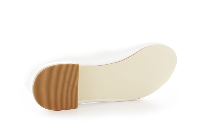 flache Brautschuhe Daria ivory Satin