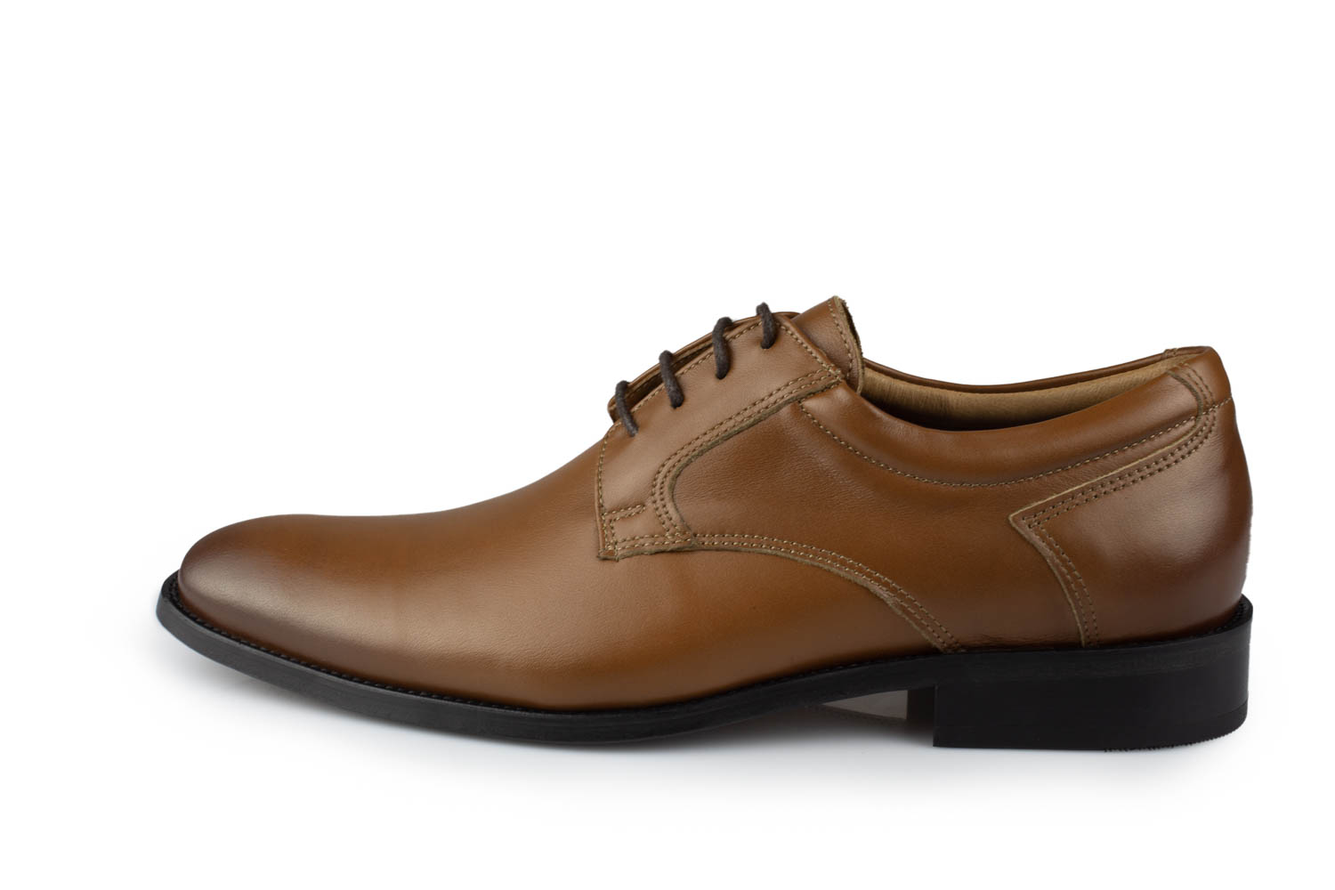 401-cognac_3 Derby Herrenschuhe Lucien-LS cognac