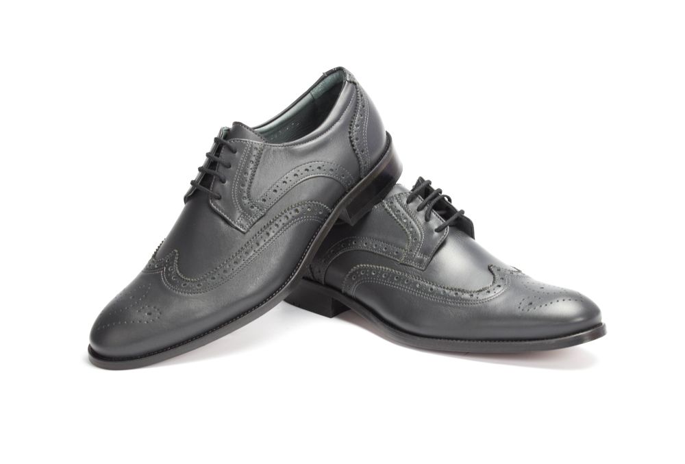 485-anthrazit-5 Herrenschuhe Budapester anthrazitgrau