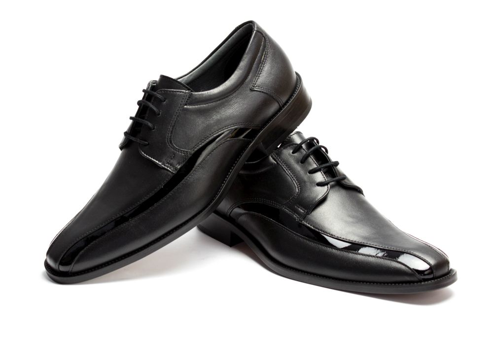 Derby Herrenschuhe Nebula schwarz