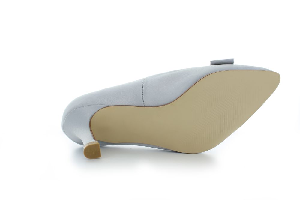 705-platin-c Vintage Pumps Igrid platin Satin