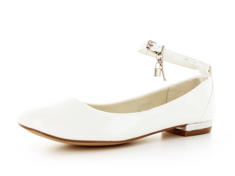 falche Brautschuhe Inca ivory Lack