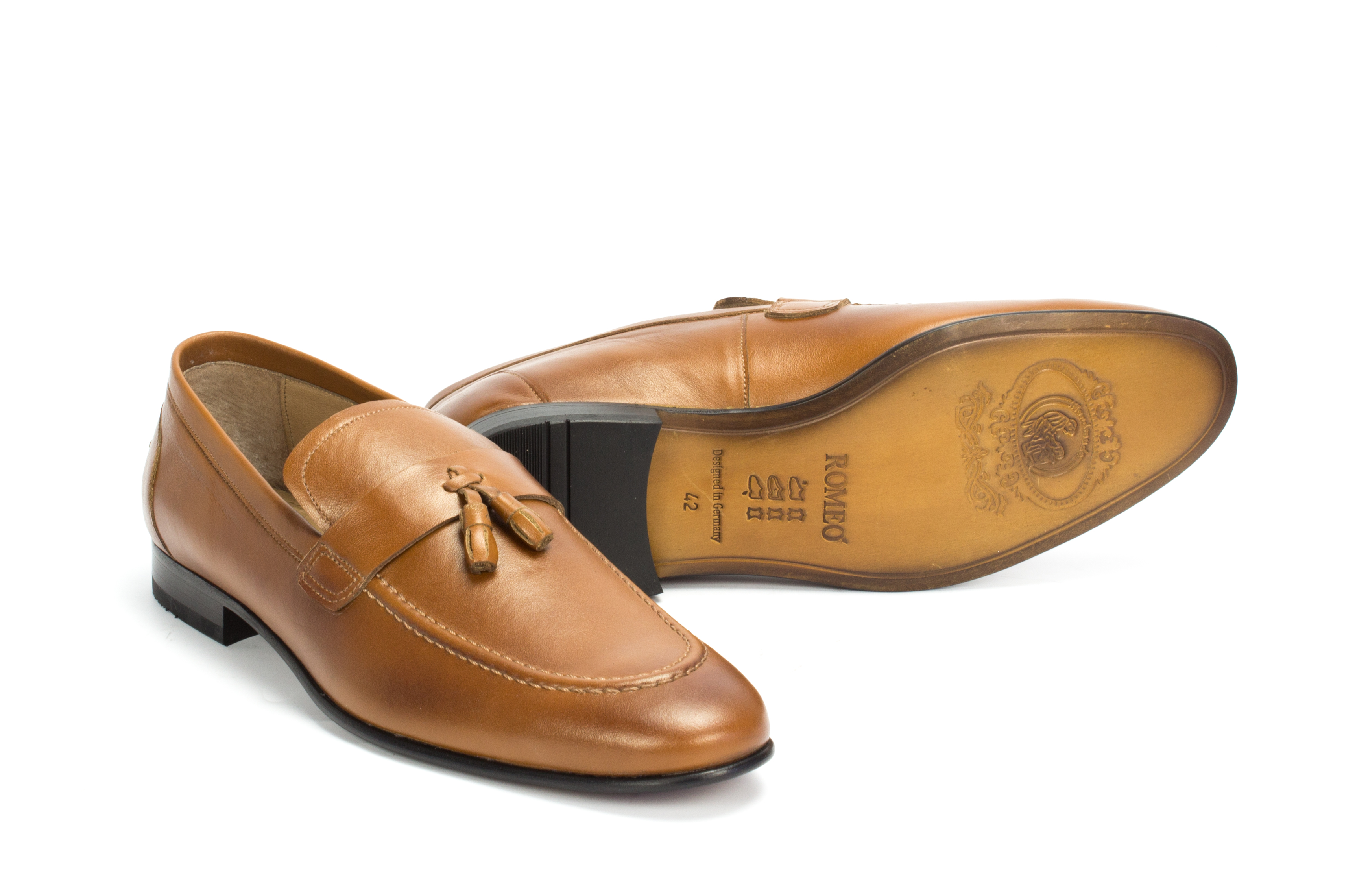 497-cognac Slipper Herrenschuhe Oliver cognac Nappa