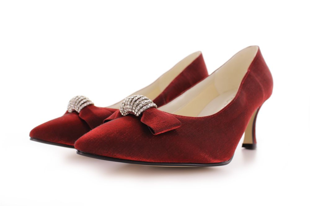 705-rubin-d Vintage Pumps Igrid rubin Satin