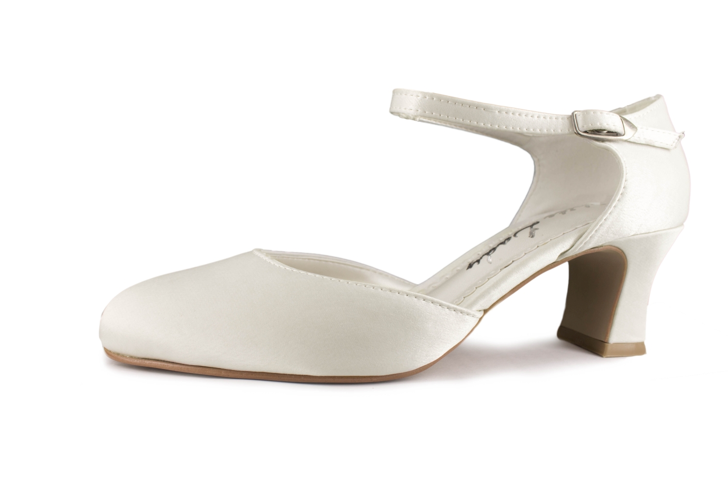 Brautschuhe Happy elfenbein Satin