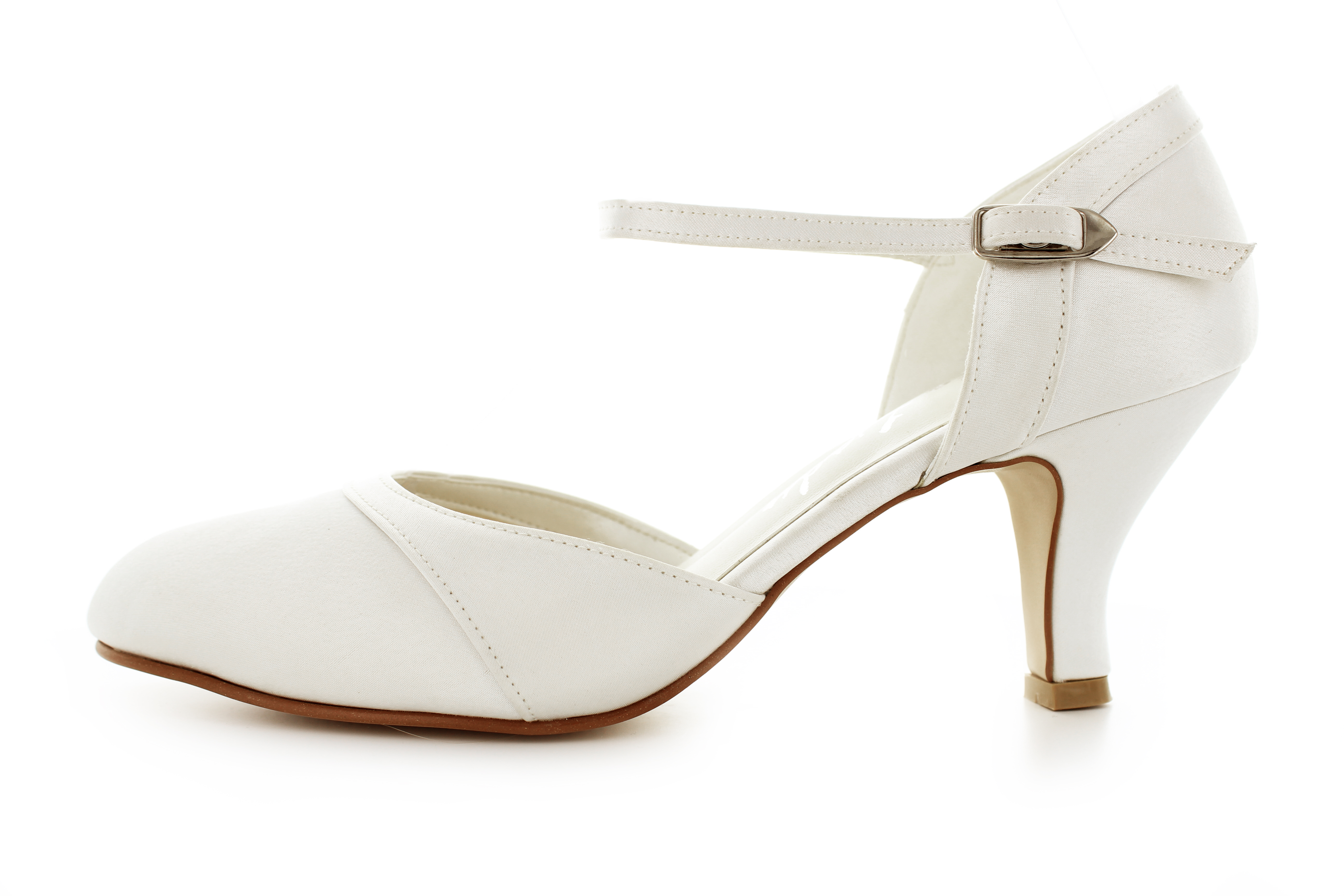 Brautschuhe Helena elfenbein Satin