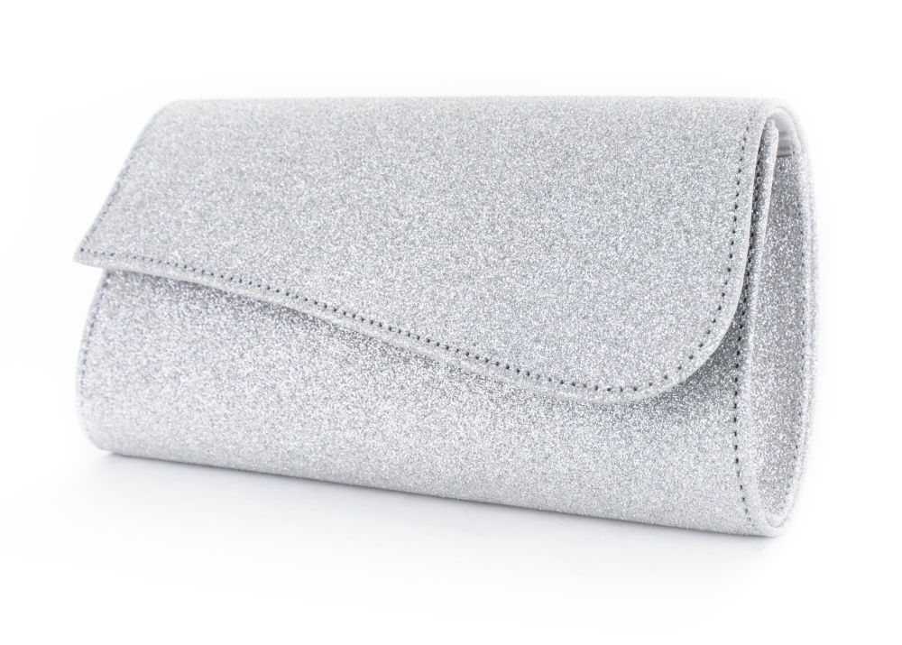 julia-glitter-silber-s Glitter Handtasche Julia silber