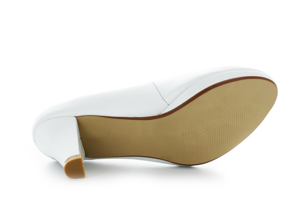 Brautschuhe Maja weiß Leder