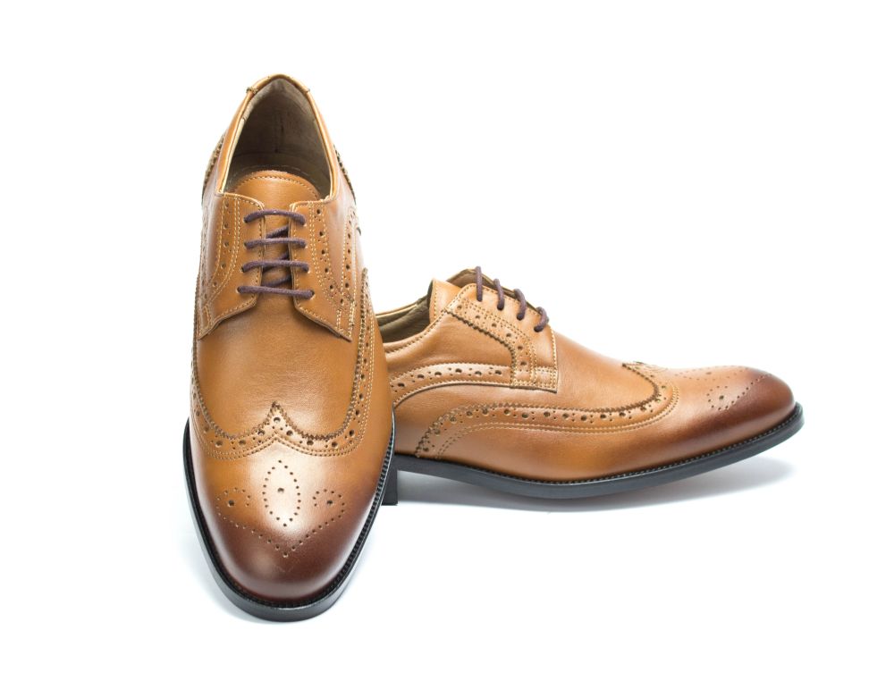 485-cognac-4 Herrenschuhe Budapester cognac