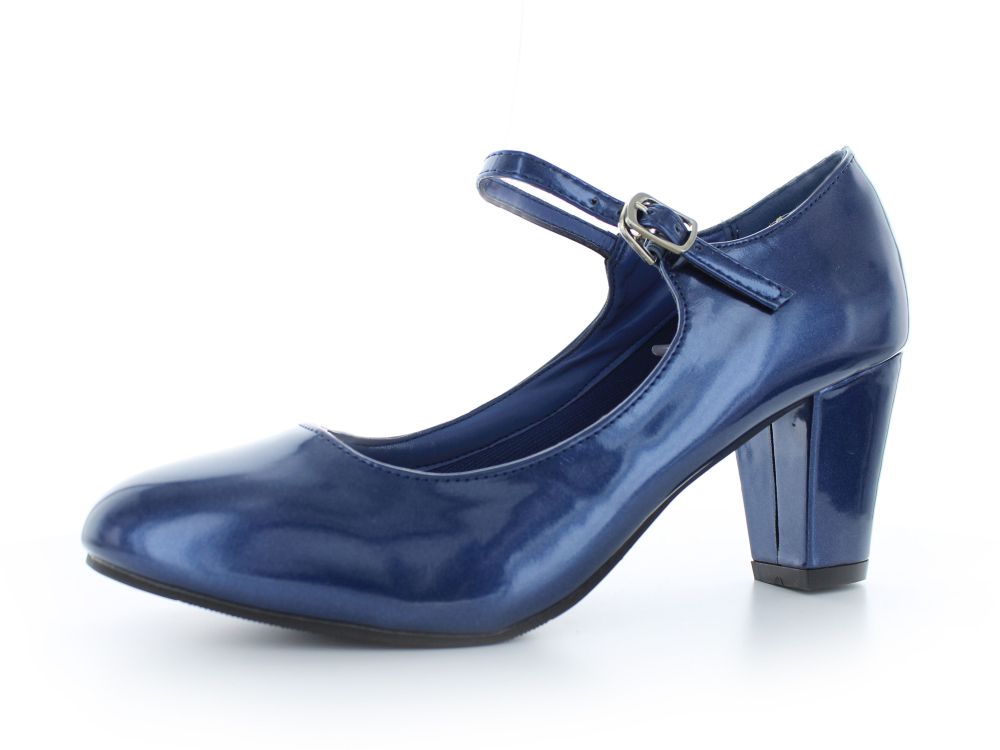 821-royalblau-a Mary Jane Aida royalblau