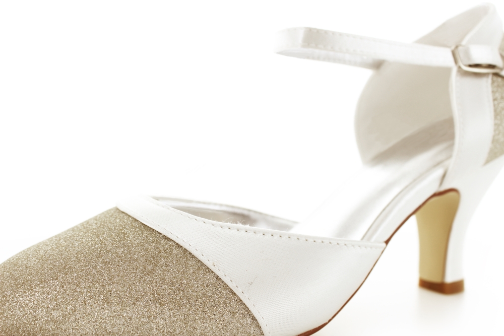 701-Glitter-ivory-champagner-b Brautschuhe Helena ivory-champagner