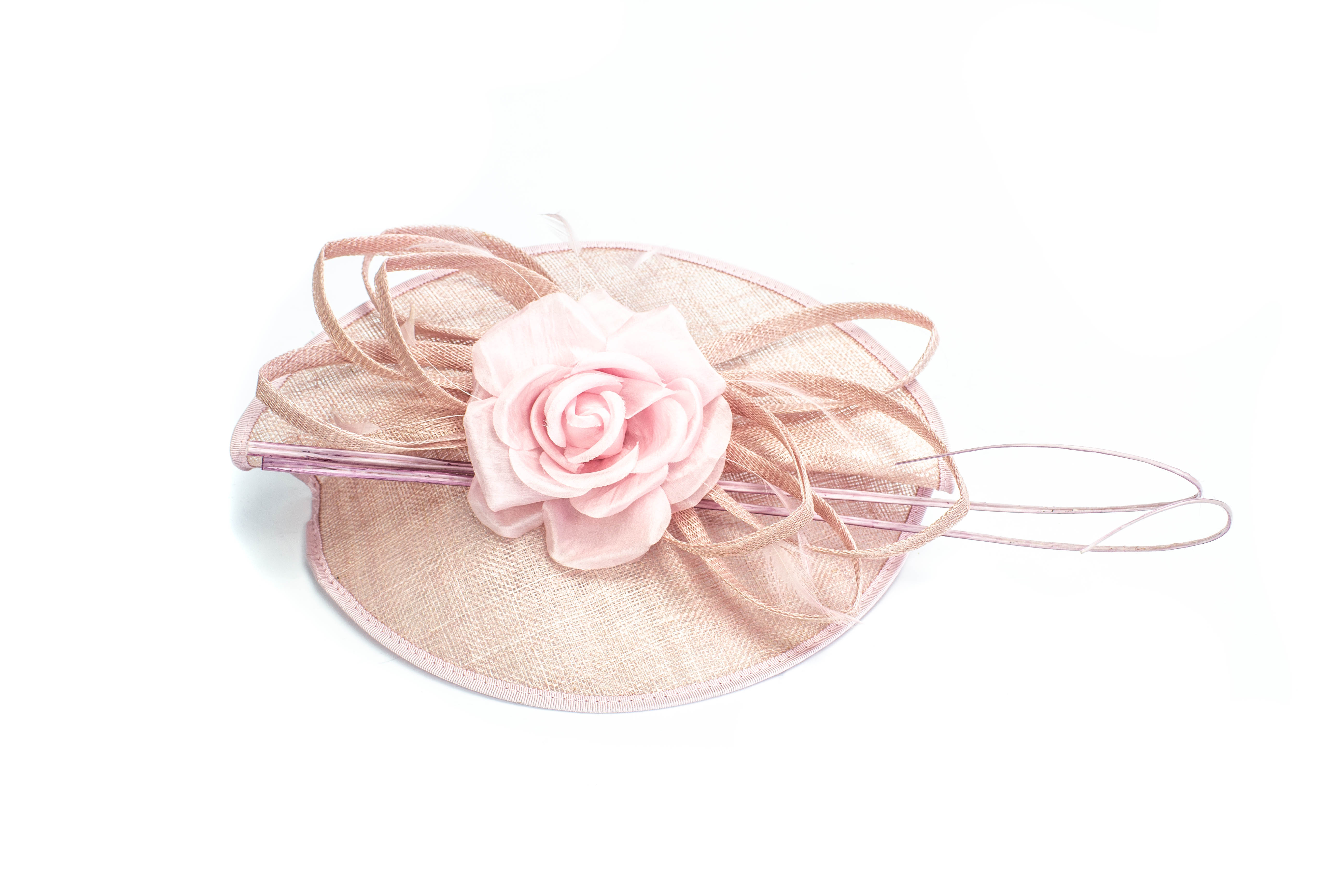 eleganter Damenhut Diana rosa