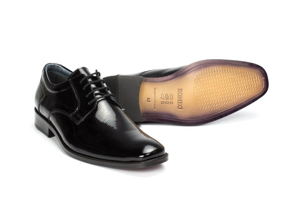 402-grafitschwarz-2 Derbyschuhe Lucien-LS graphitschwarz perforiert