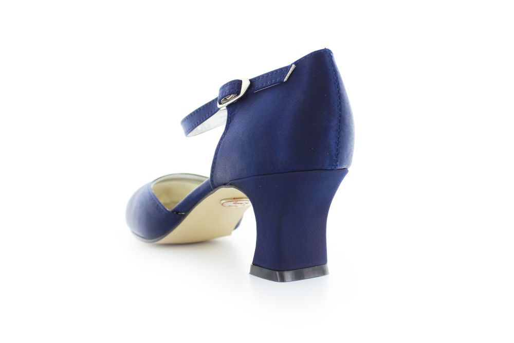 Riemchen Pumps Happy ocean Satin