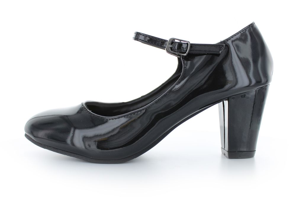 821-schwarz Mary Jane Aida schwarz Lack