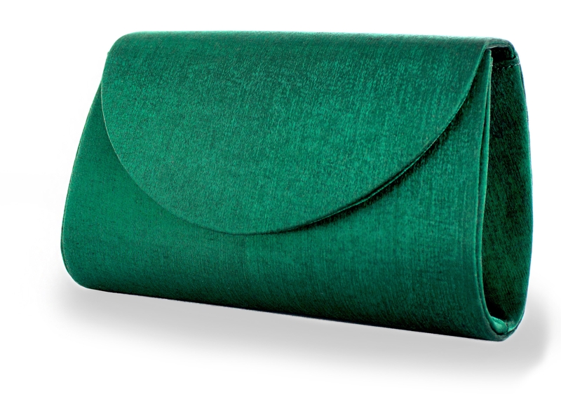 Satin Handtasche Susi petrol