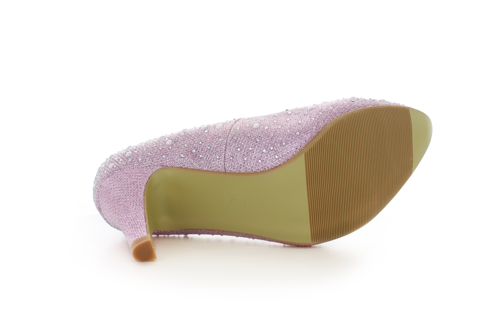 Perlen Pumps Destiny pink