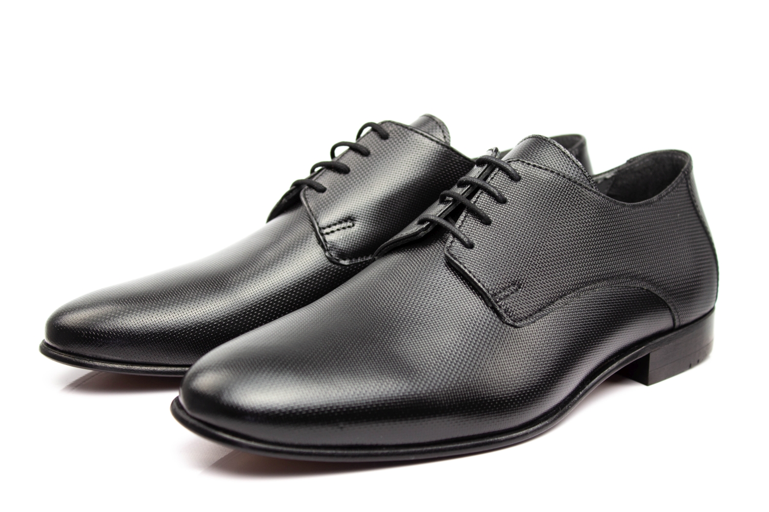 498-sw-Mosaik-1 Derby Herrenschuhe Dario schwarz-mosaik