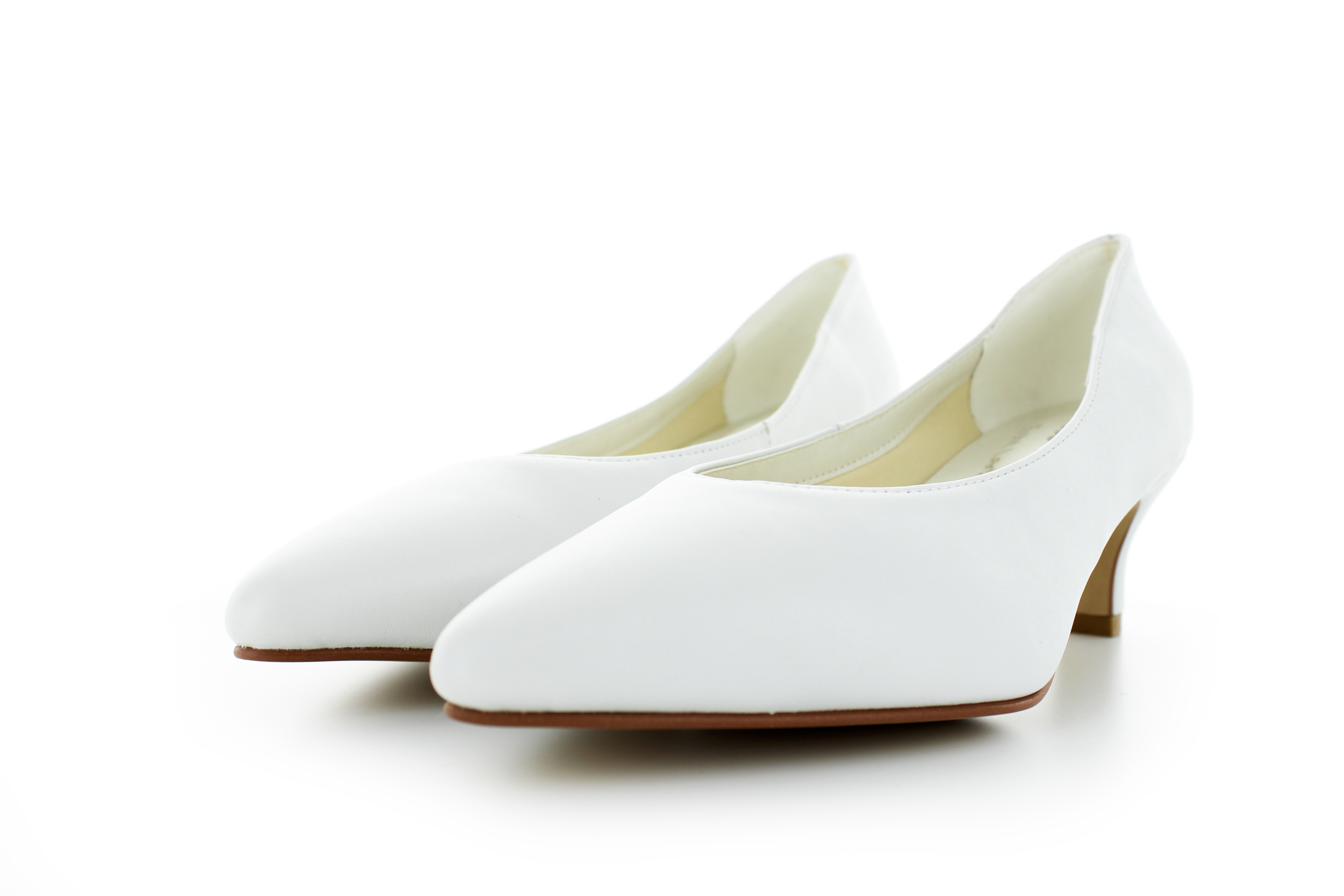 Brautschuhe Finja weiß Leder