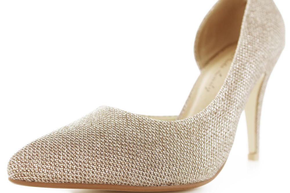817-champagner-b8S0m4KcKxOJbR D'orsay Pumps Lucia champagner Glitter