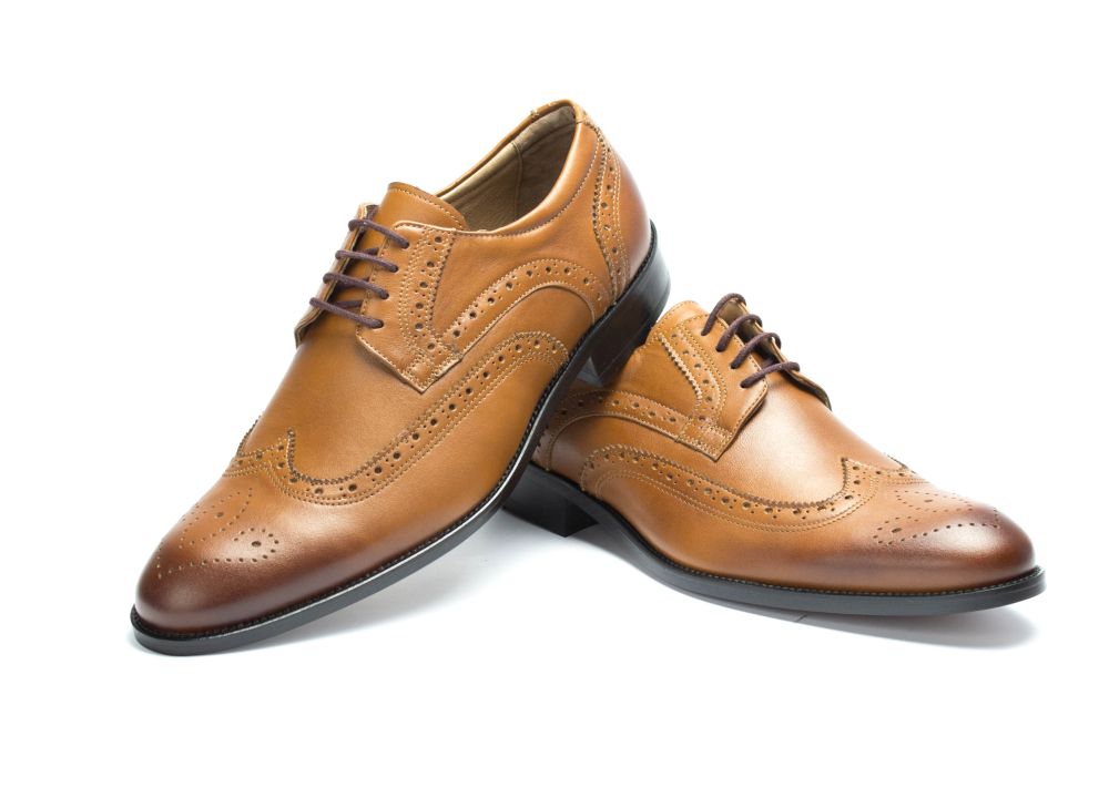 485-cognac-5 Herrenschuhe Budapester cognac