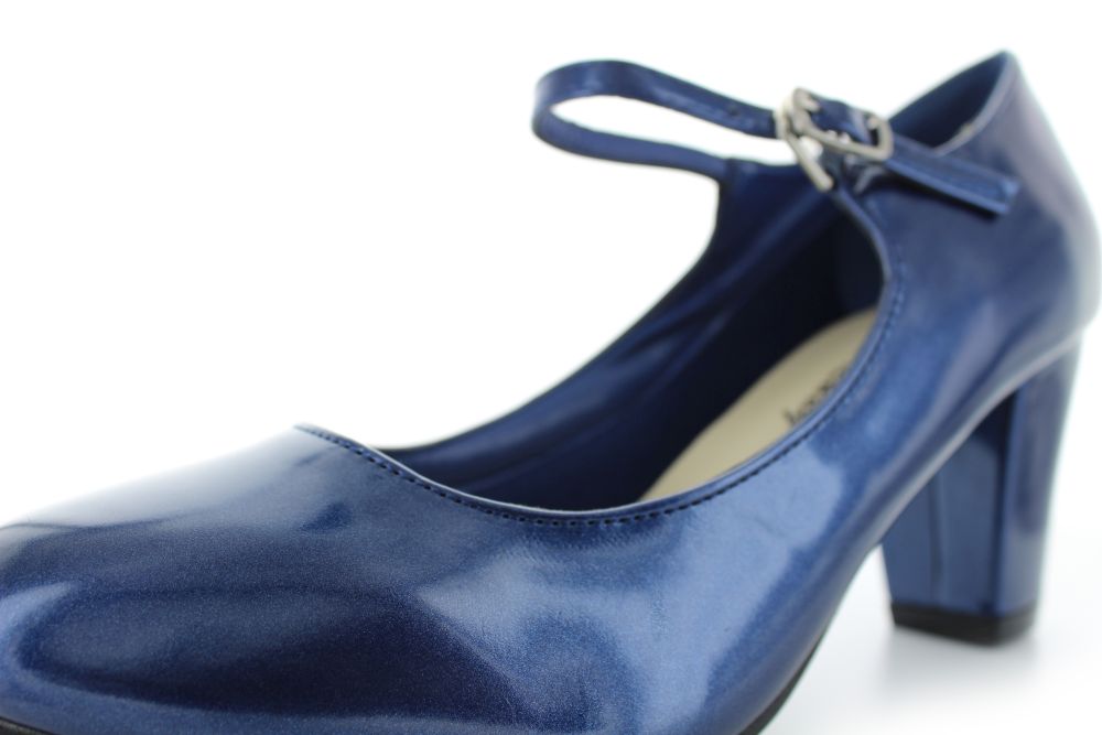 821-royalblau-b Mary Jane Aida royalblau