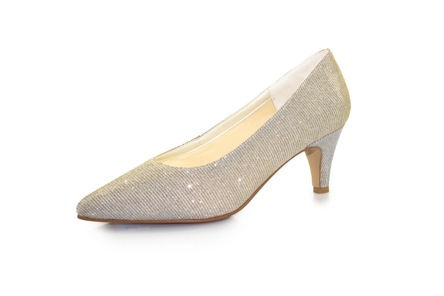 939-ivory-gold01-Bearbeitet White Lady Glitter Pumps Carla ivory-gold