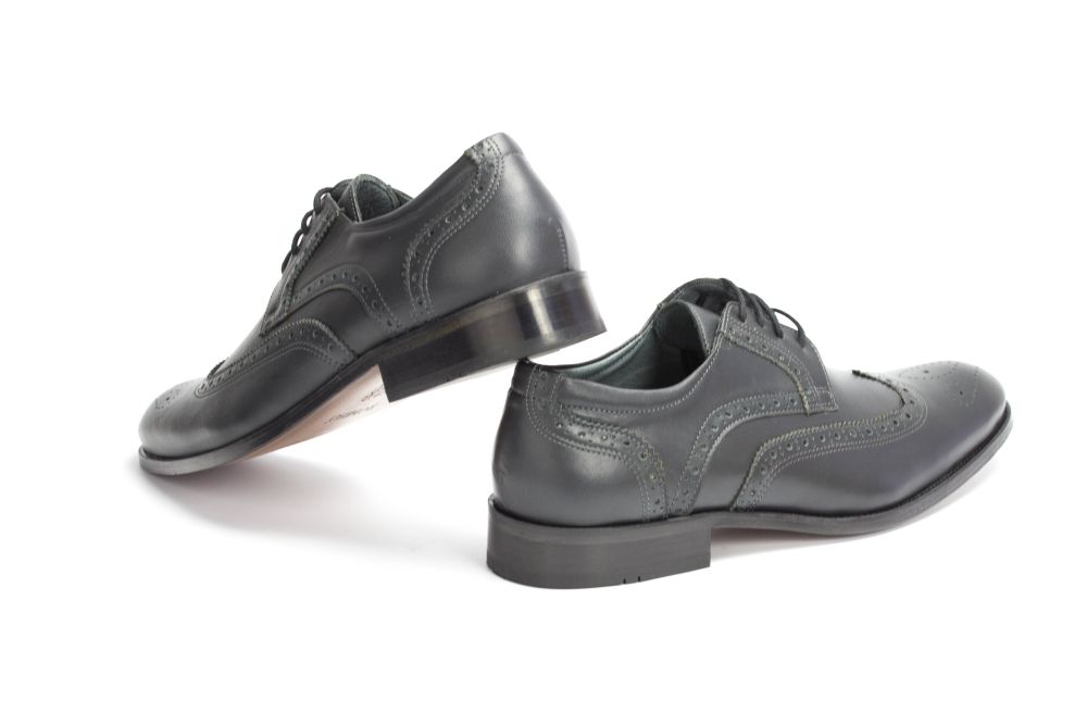 485-anthrazit-6 Herrenschuhe Budapester anthrazitgrau