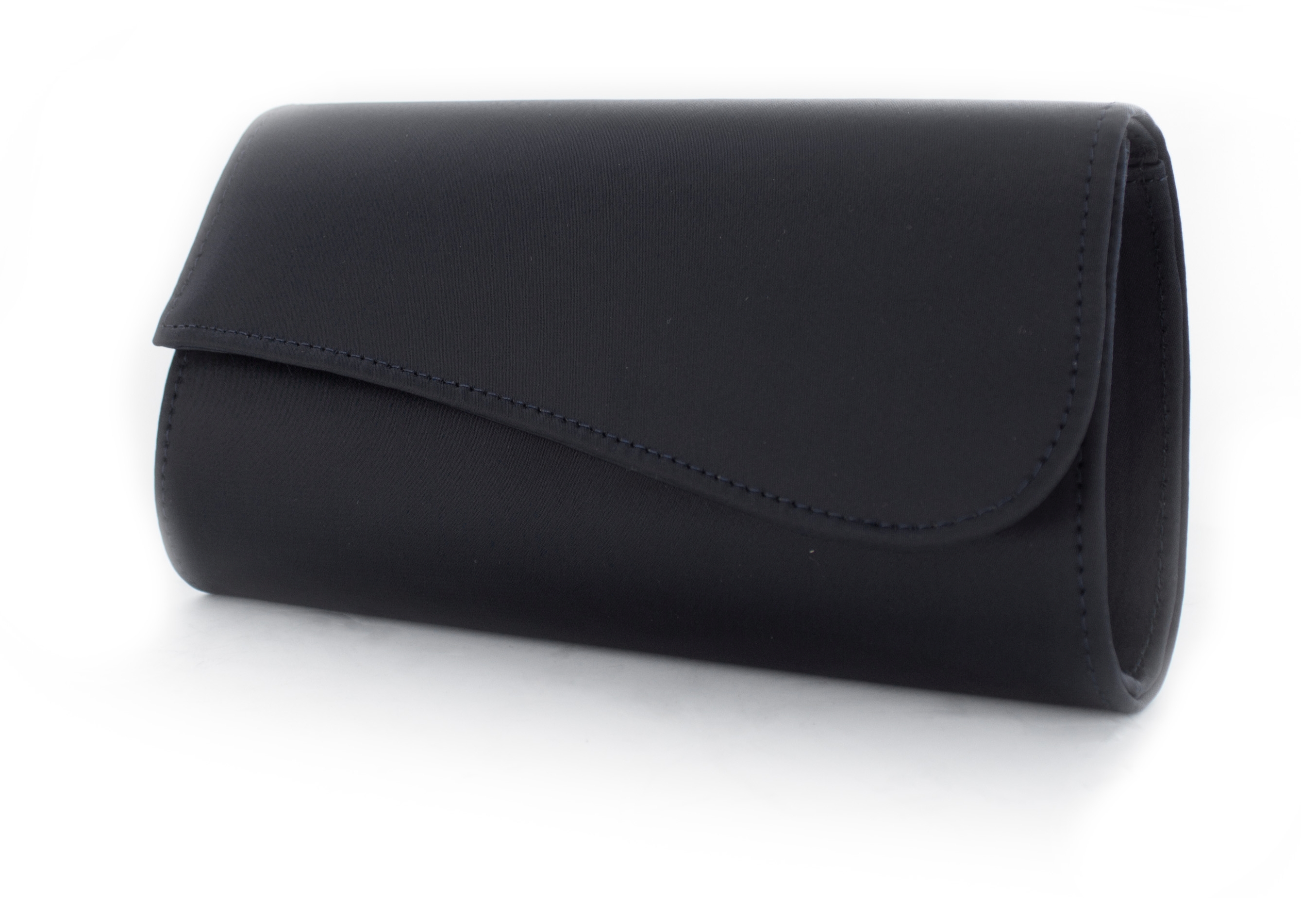 Satin Handtasche Julia schwarz