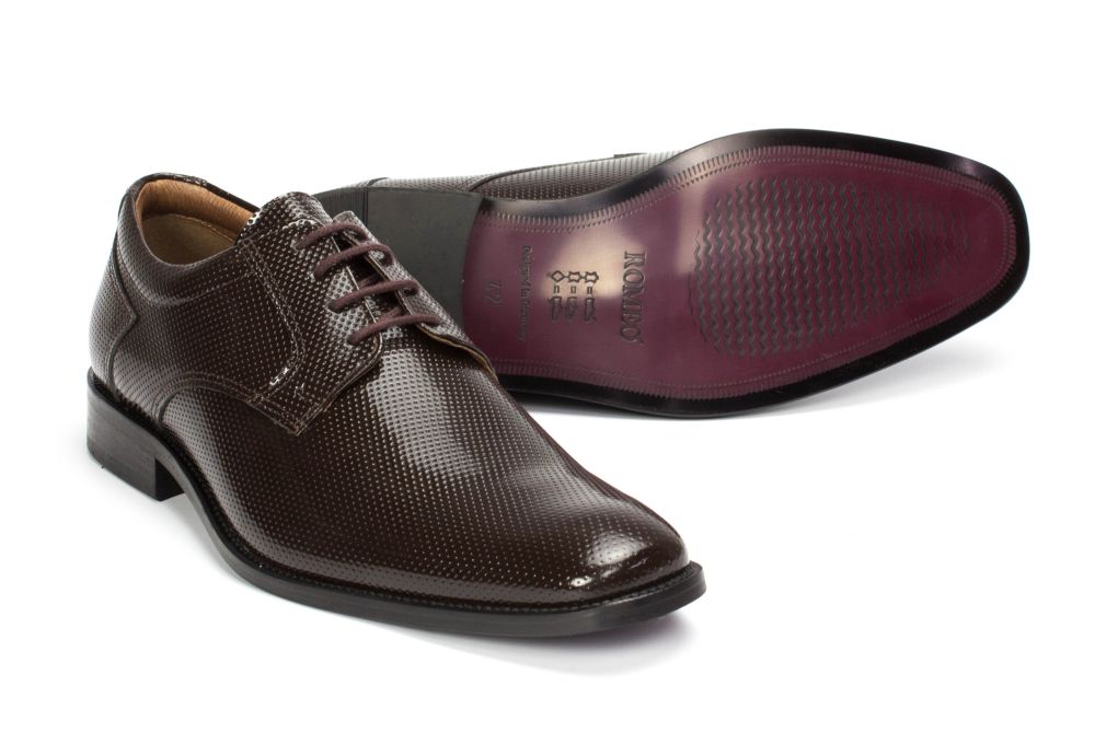 302-mahagoni-3 Derbyschuhe Lucien-TS mahagoni perforiert