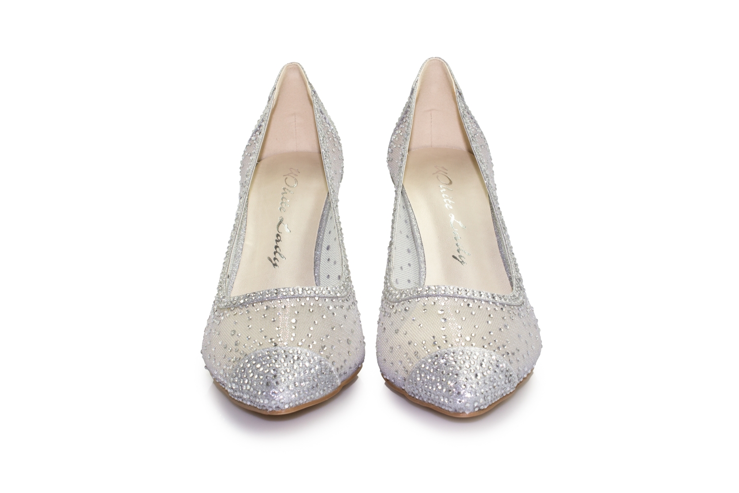 930-silber04-Bearbeitet durchsichtige Brautschuhe Schneewittchen silber
