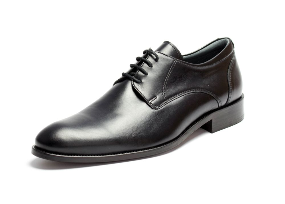 411-schwarz-5 Derby Herrenschuhe Allister schwarz