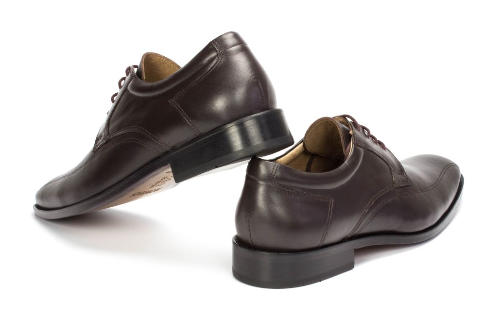 402-schoko-4 Derby Herrenschuhe Alpha-TS schoko