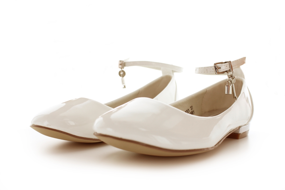 falche Brautschuhe Inca ivory Lack