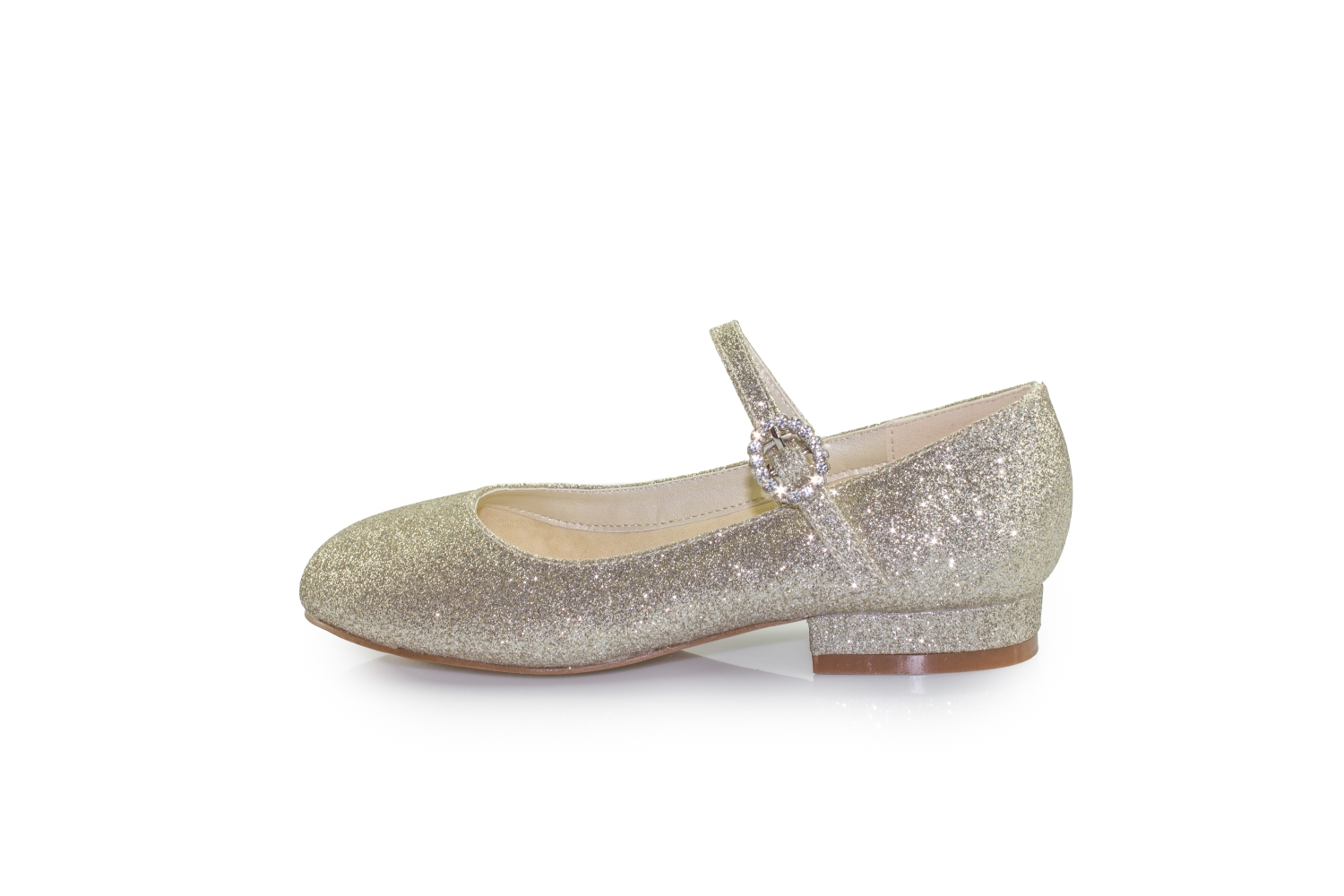 904-champagner-1 Glitter Kommunionsschuhe Sonia champagner