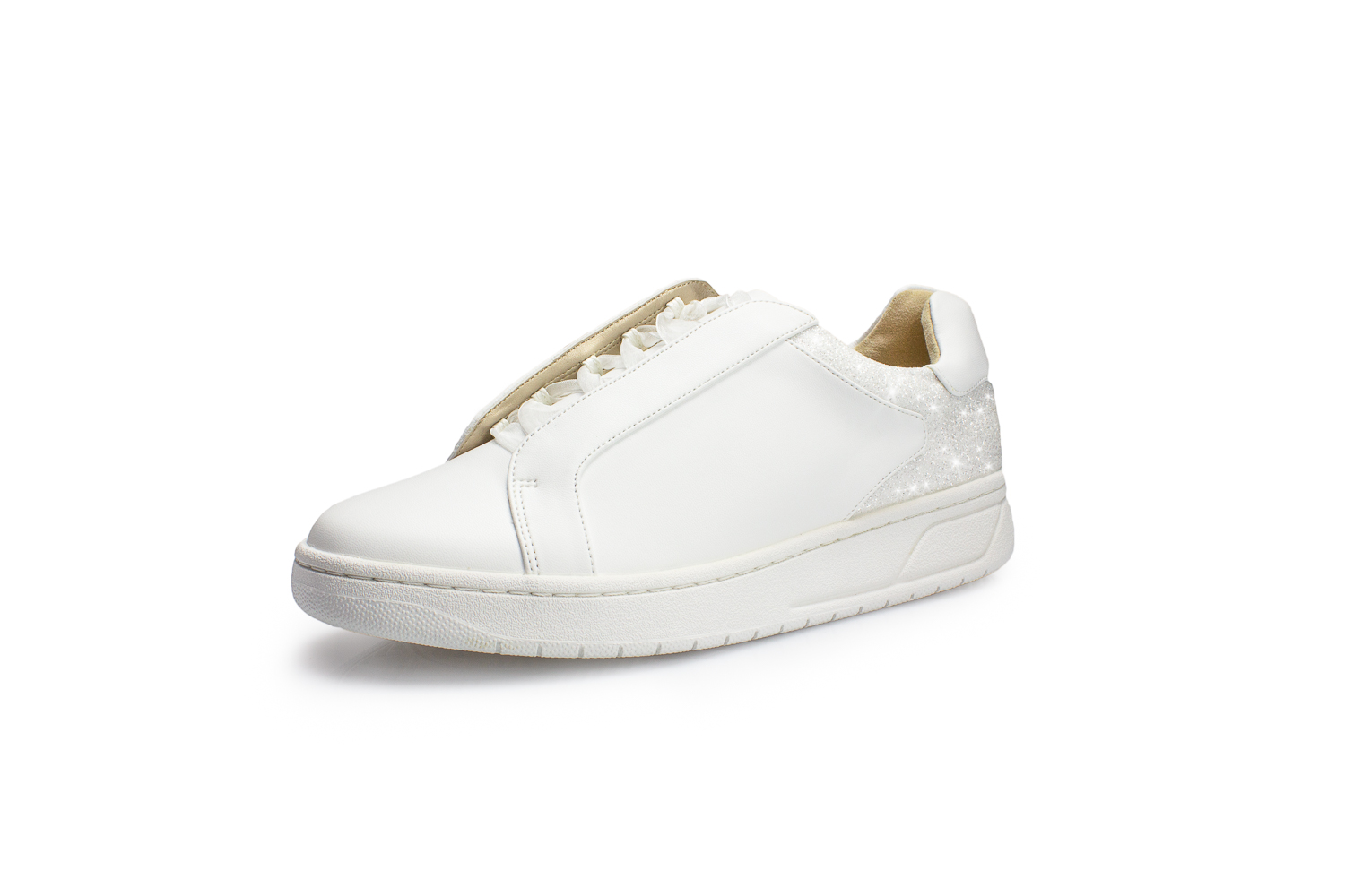 Brautsneaker Sporty 2 ivory Glitter Nappalon Brautsneaker Sporty 2 ivory Glitter Nappalon