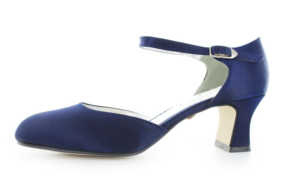 255-oceanjVPw1v9bqxVFv Riemchen Pumps Happy ocean Satin