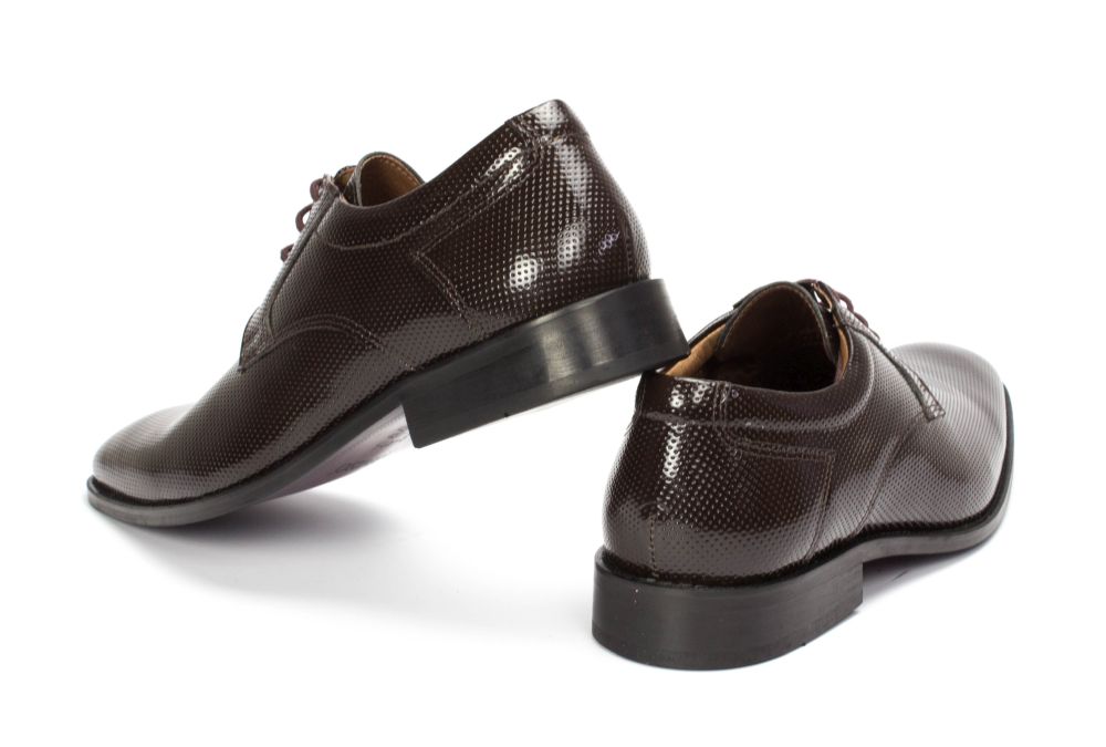 302-mahagoni-5 Derbyschuhe Lucien-TS mahagoni perforiert