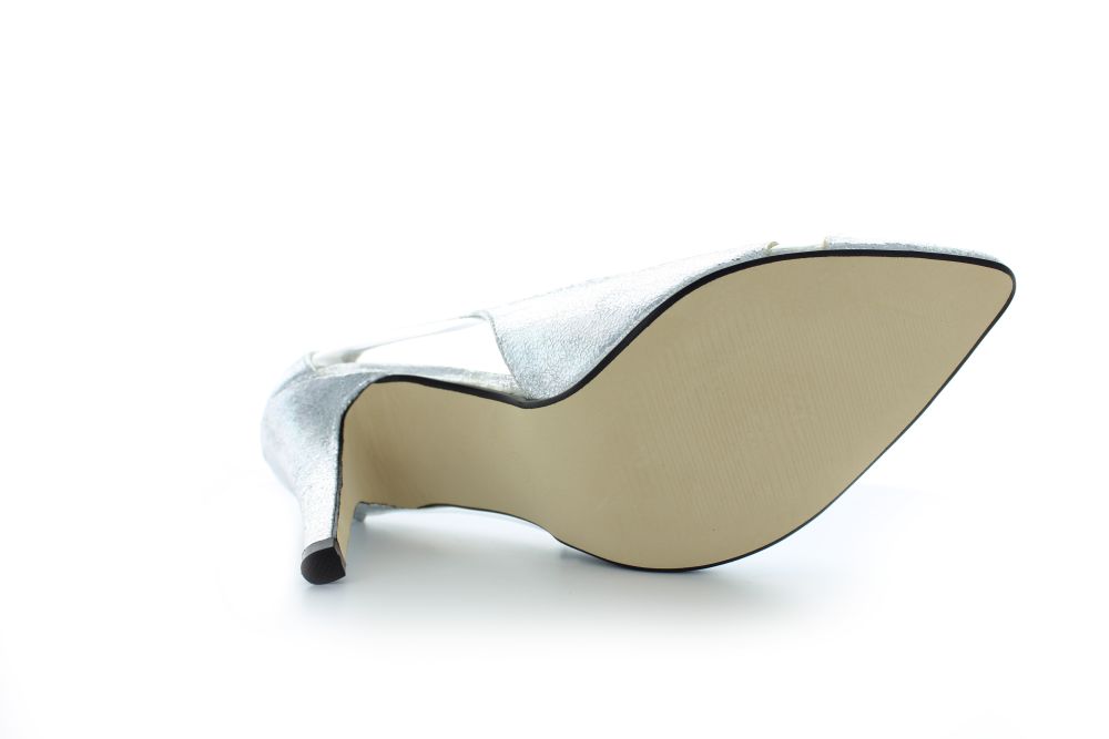 818-silber-c Cut-Out Pumps Fabienne silber