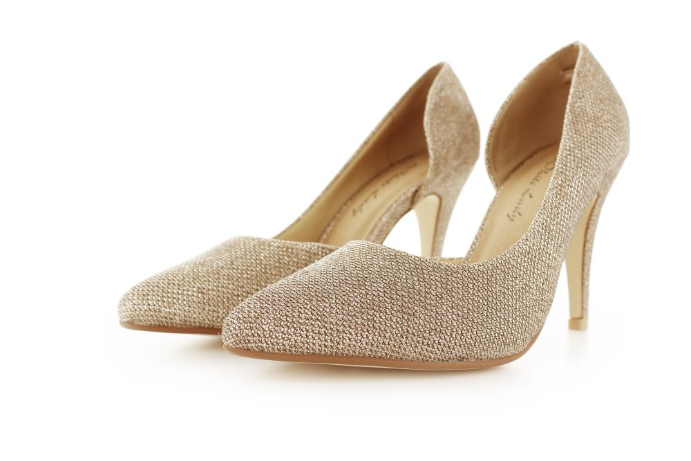 817-champagner-dOyqJSnutf0qBu D'orsay Pumps Lucia champagner Glitter