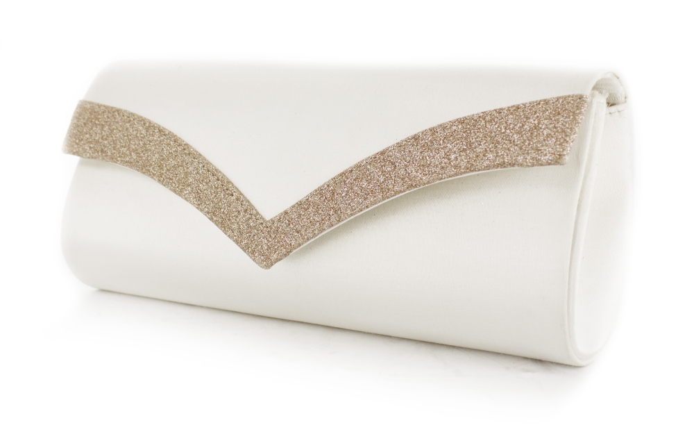 ivory-champagner-s einfärbbare Brauttasche Tina ivory-champagner