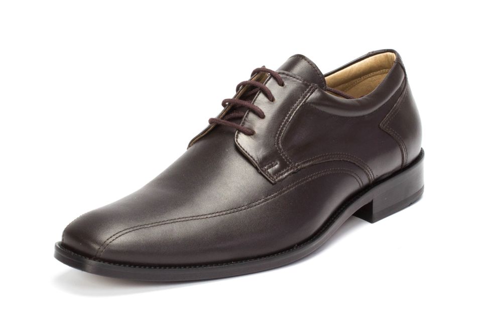 402-schoko-1 Derby Herrenschuhe Alpha-TS schoko