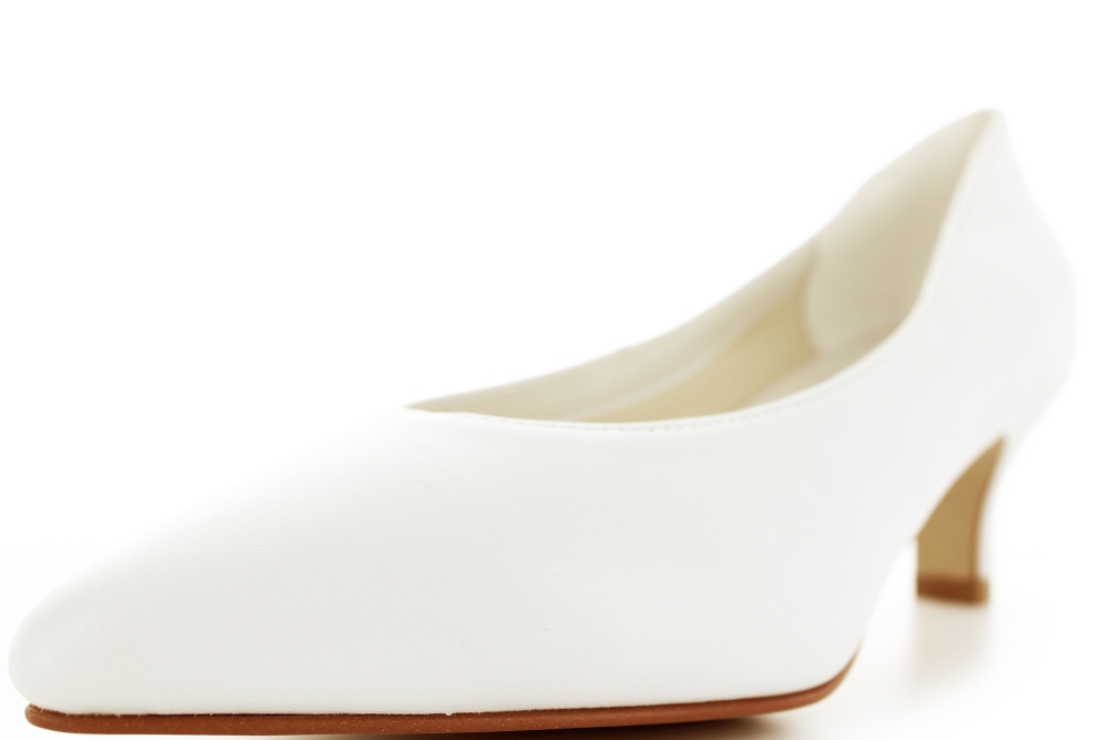 Brautschuhe Finja offwhite Leder